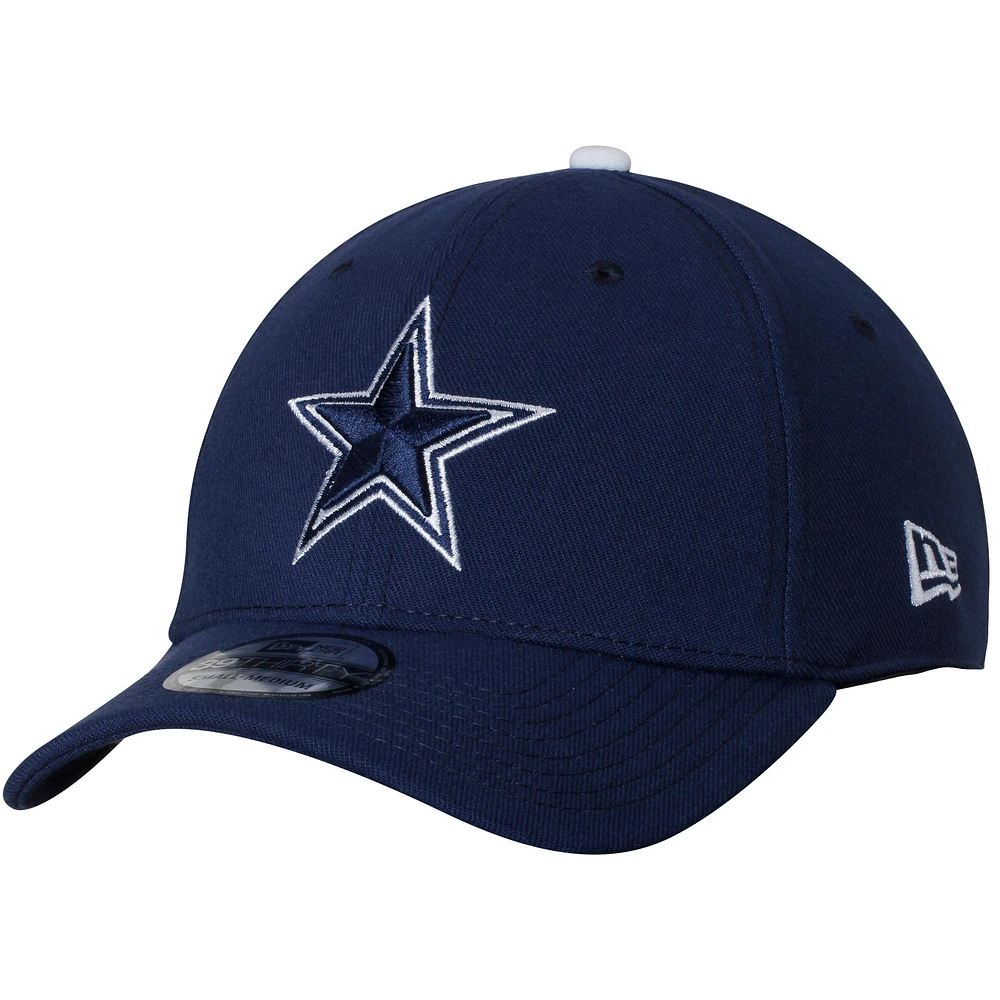 Men's New Era Navy Dallas Cowboys Basic 39THIRTY Flex Hat