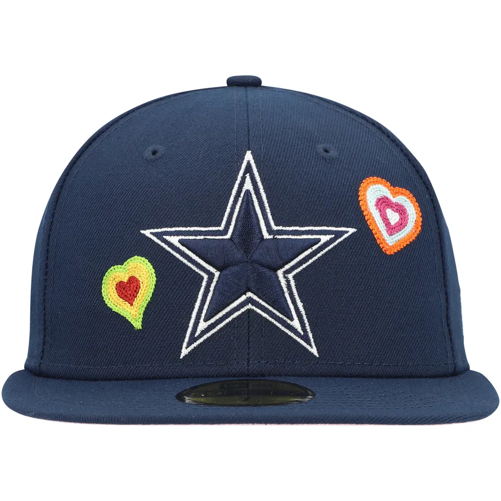 DCM VACHE BLEU MARINE NFL COEUR POINT DE CHAÎNE 59FIFTY HATMENHIC