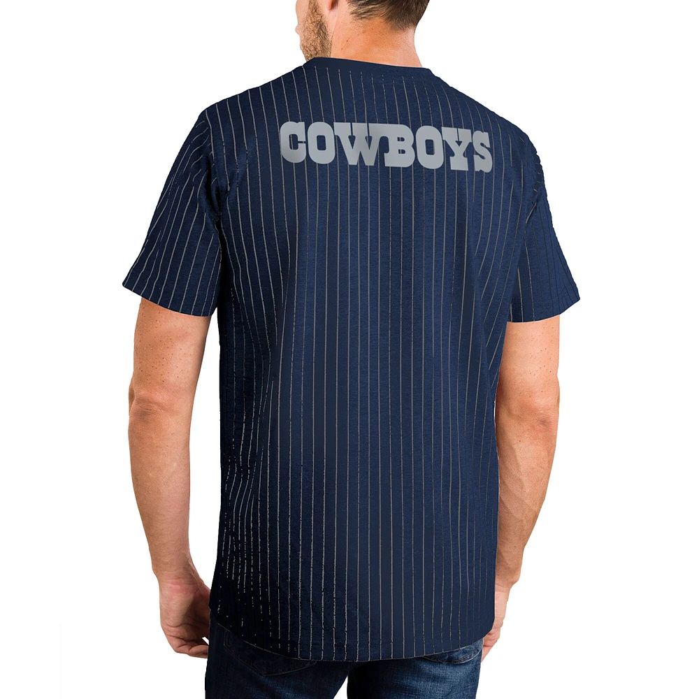 T-shirt pour homme New Era bleu marine Dallas Cowboys City Arch