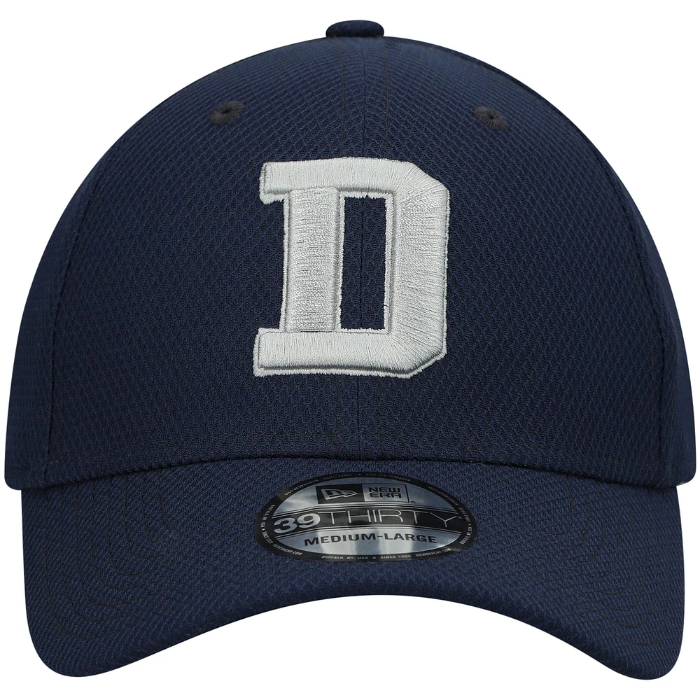 Casquette Flex Coach D 39THIRTY des Dallas Cowboys New Era pour homme, bleu marine