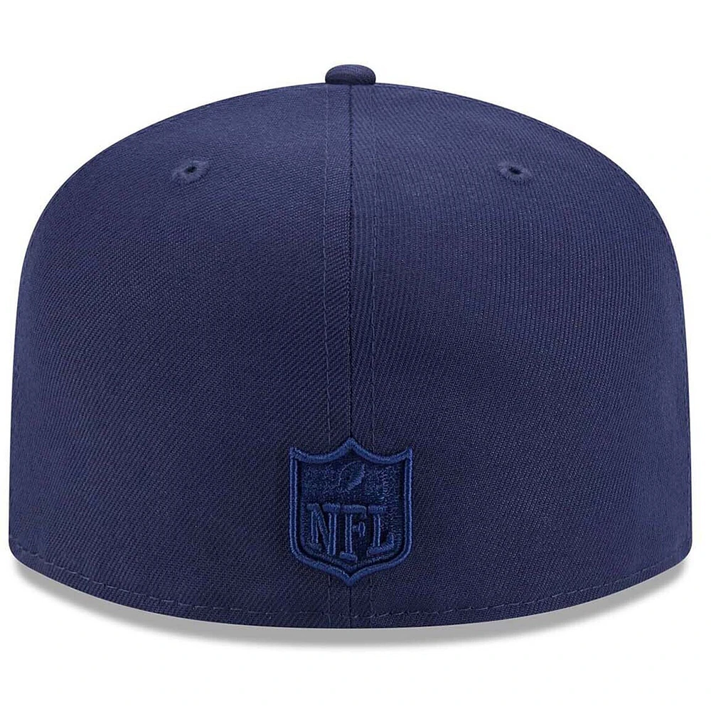 Casquette ajustée A-Frame 59FIFTY pour homme New Era bleu marine Dallas Cowboys Color Pack