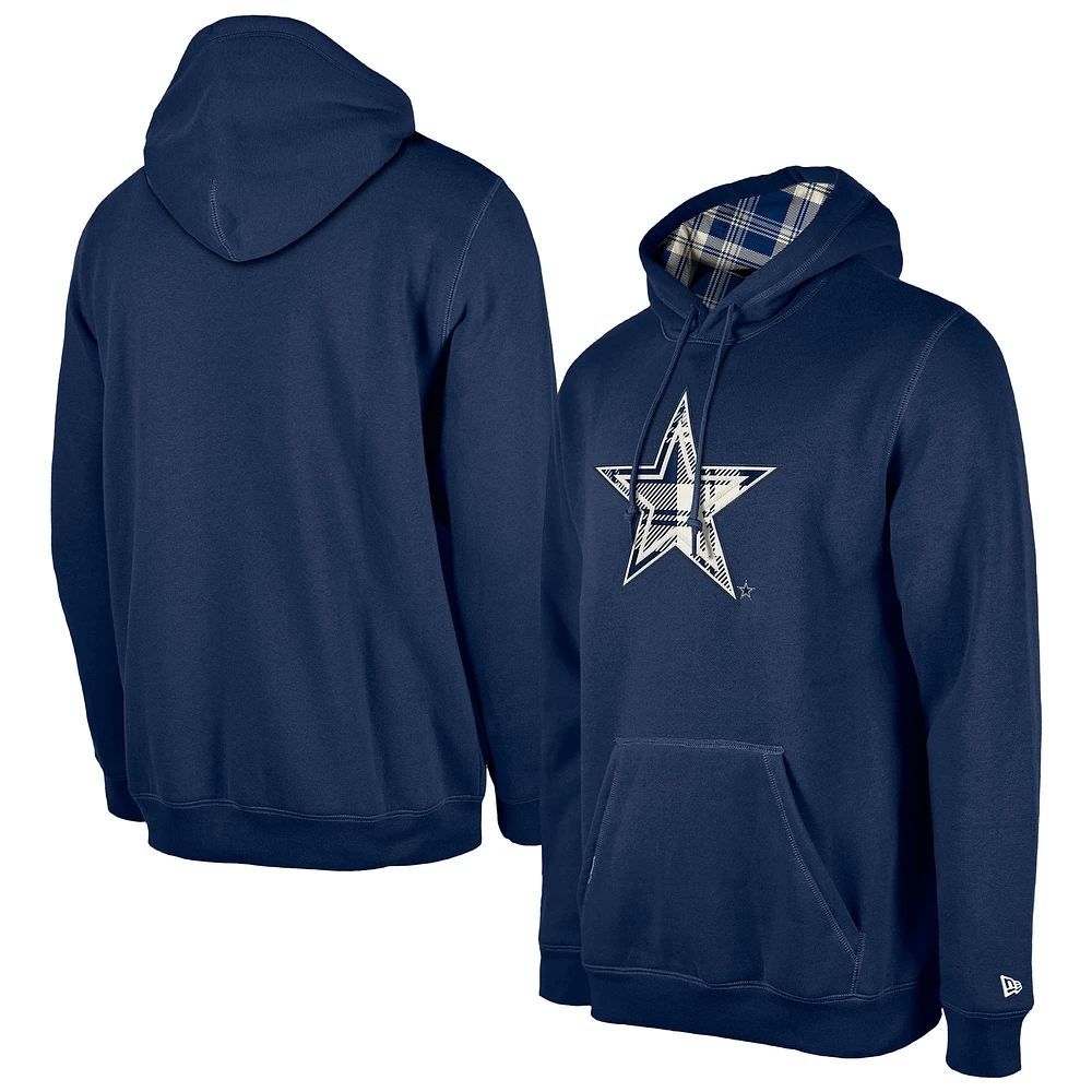 Sweat à capuche bleu marine Dallas Cowboys Current pour homme de New Era