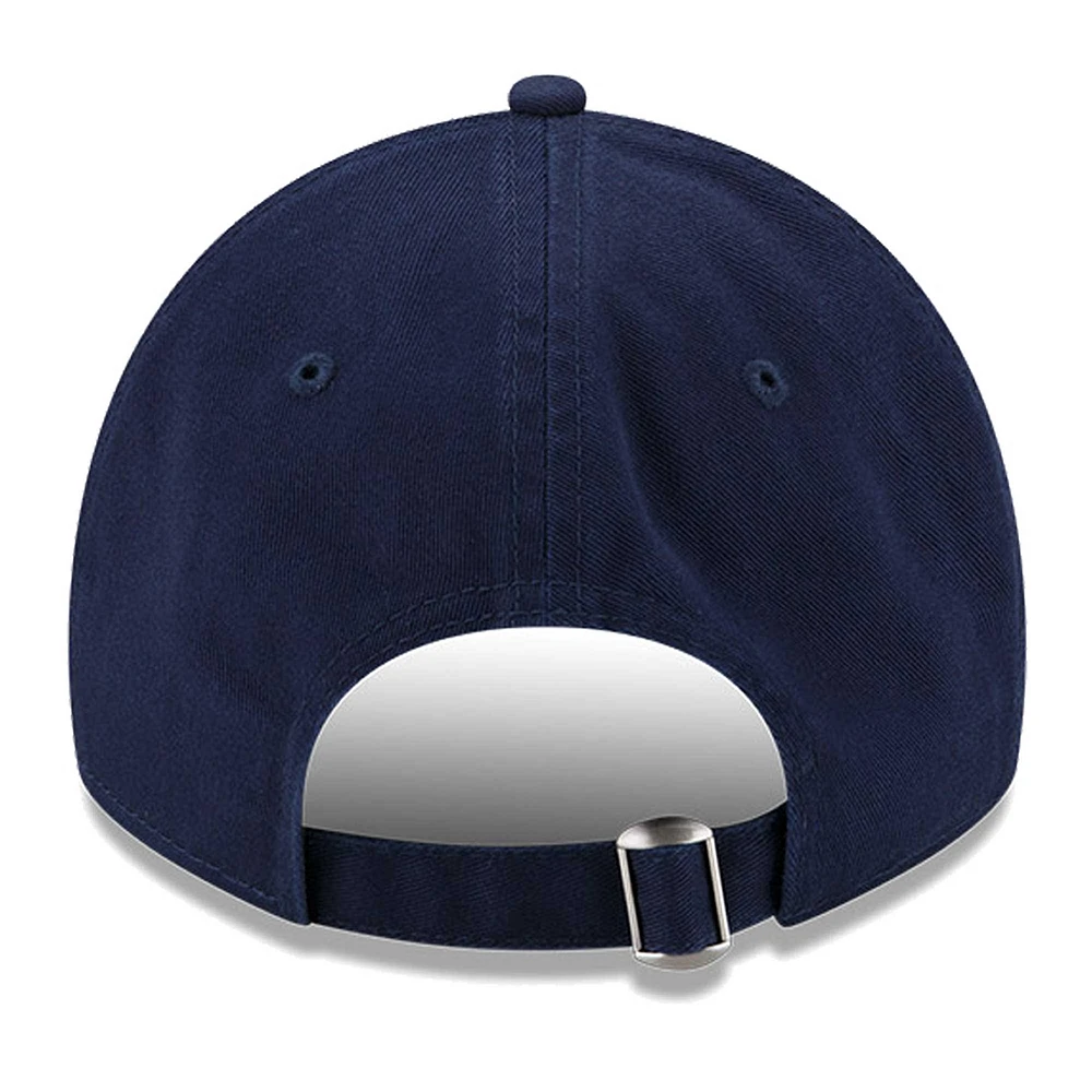 Casquette réglable bleu marine Dallas Cowboys Distinct 9TWENTY New Era pour hommes