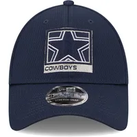 Men's New Era Navy Dallas Cowboys Framed AF 9FORTY Snapback Hat