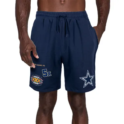 Men's New Era Navy Dallas Cowboys Historic Championship Shorts