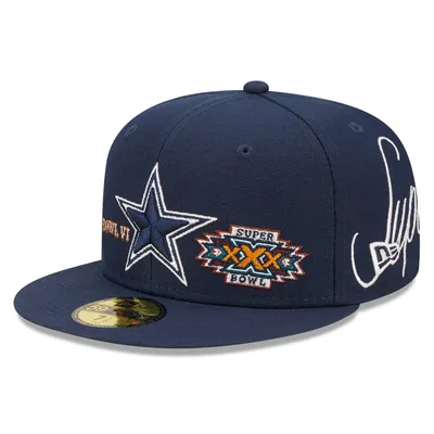 New Era Men's New Era Navy Dallas Cowboys Monocamo 59FIFTY Fitted