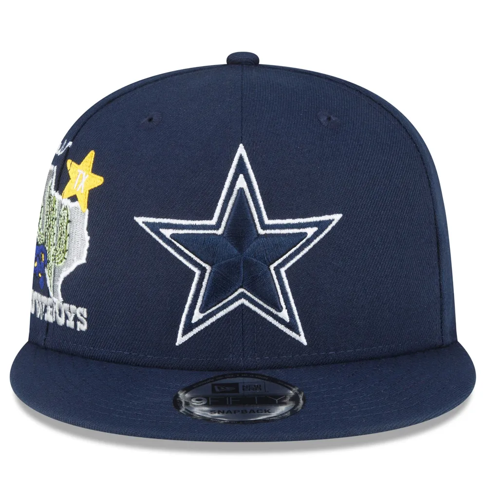 Lids Dallas Cowboys New Era Club 9FIFTY Snapback Hat - Navy