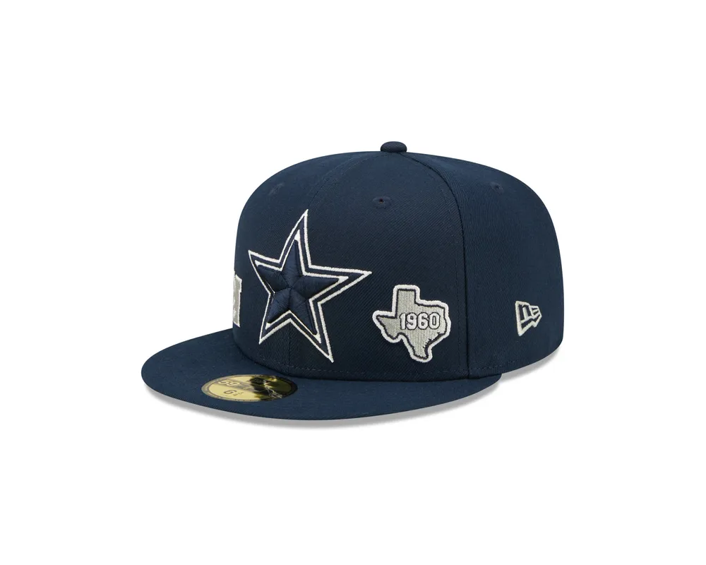 Lids Dallas Cowboys New Era Identity 59FIFTY Fitted Hat - Navy