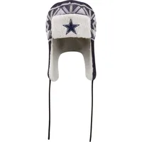 Men's New Era  Navy Dallas Cowboys  Knit Trapper Hat