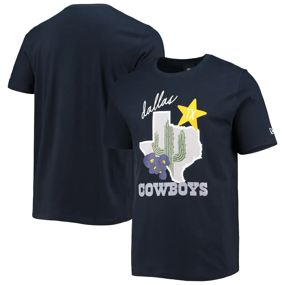 NFL Men's Navy Dallas Cowboys Knightly T-Shirt(L) Blue