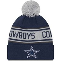 Lids Dallas Cowboys New Era Repeat Cuffed Knit Hat With Pom