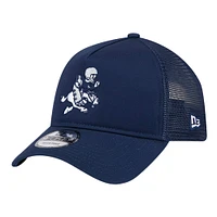 Casquette ajustable New Era 9FORTY pour homme, modèle rétro bleu marine Dallas Cowboys