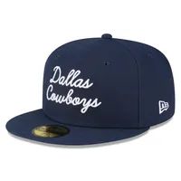 Dallas Cowboys New Era Patch Up 59FIFTY Fitted Hat - Navy