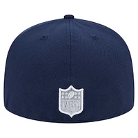 Casquette ajustée 59FIFTY bleu marine Dallas Cowboys pour homme New Era