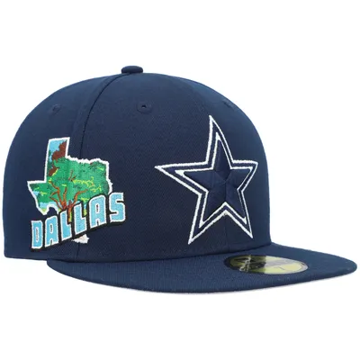 Lids Dallas Cowboys New Era Tri-Tone 59FIFTY Fitted Hat - Blue