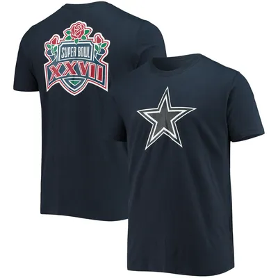 Men's New Era White Dallas Cowboys 5x Super Bowl Champions T-Shirt