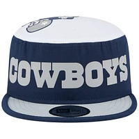 Casquette snapback rétro Dallas Cowboys de New Era pour homme, bleu marine