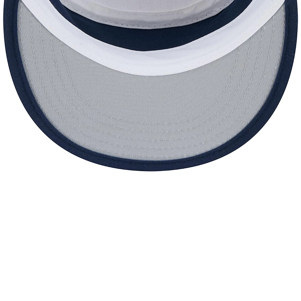 Casquette snapback rétro Dallas Cowboys de New Era pour homme, bleu marine