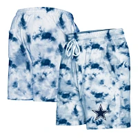 Short homme New Era bleu marine Dallas Cowboys tie-dye