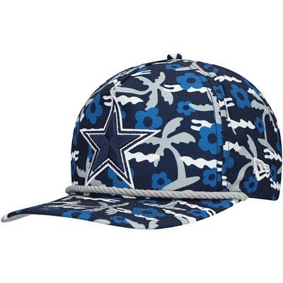 Men's New Era Navy Dallas Cowboys Wakey Wakey Golfer Snapback Hat