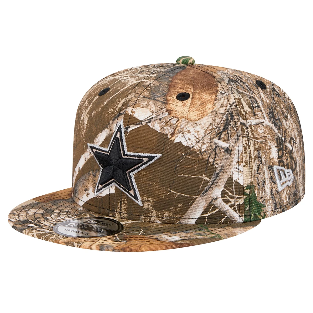 Casquette à visière rabattable Realtree Camo Dallas Cowboys Active 9FIFTY de New Era pour homme