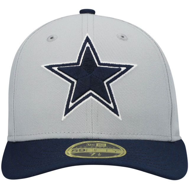 Casquette ajustée 59FIFTY Dallas Cowboys New Era pour homme, argent