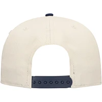 Men's New Era Stone/Navy Dallas Cowboys Athletic Golfer Adjustable Hat
