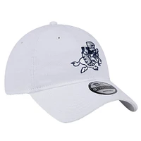 Men's New Era  White Dallas Cowboys Retro Main 9TWENTY Adjustable Hat