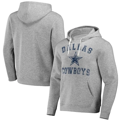 Collection NFL x Darius Rucker pour hommes par Fanatics Sweat à capuche gris chiné des entraîneurs Cowboys de Dallas