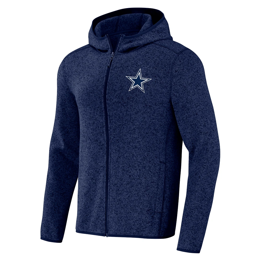 Collection NFL x Darius Rucker pour hommes par Fanatics - Sweat à capuche en polaire bleu marine des Dallas Cowboys