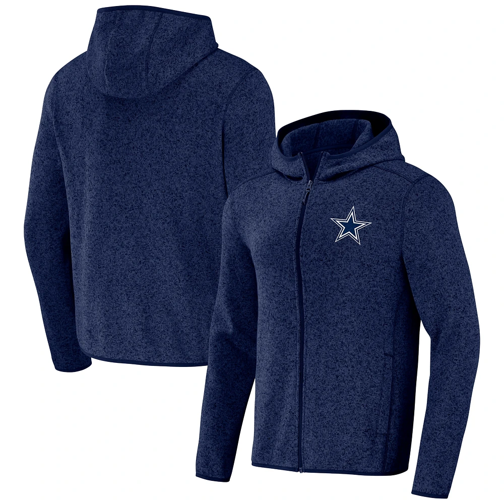 Collection NFL x Darius Rucker pour hommes par Fanatics - Sweat à capuche en polaire bleu marine des Dallas Cowboys