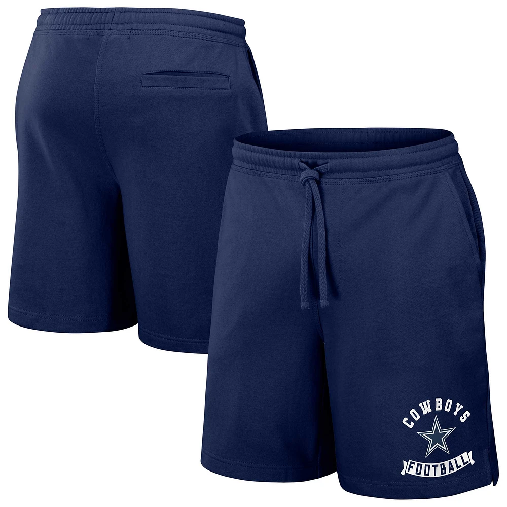 Collection NFL x Darius Rucker pour hommes par Fanatics Short délavé bleu marine Dallas Cowboys