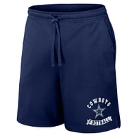 Collection NFL x Darius Rucker pour hommes par Fanatics Short délavé bleu marine Dallas Cowboys