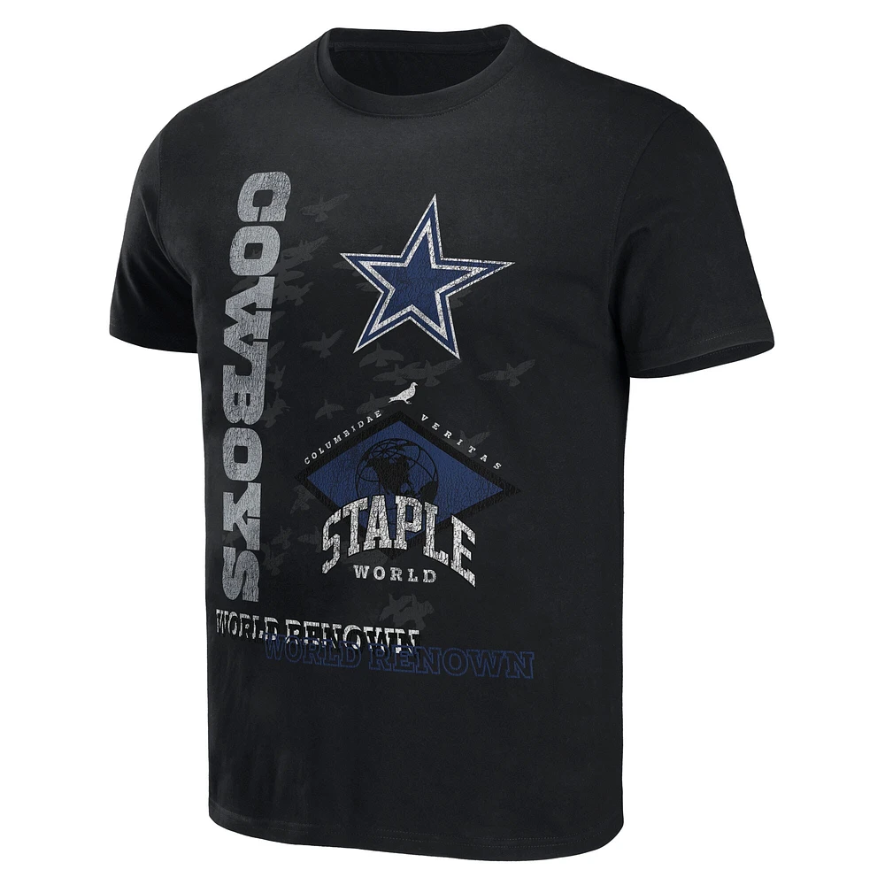 T-shirt de renommée mondiale NFL x Staple Dallas Cowboys pour homme