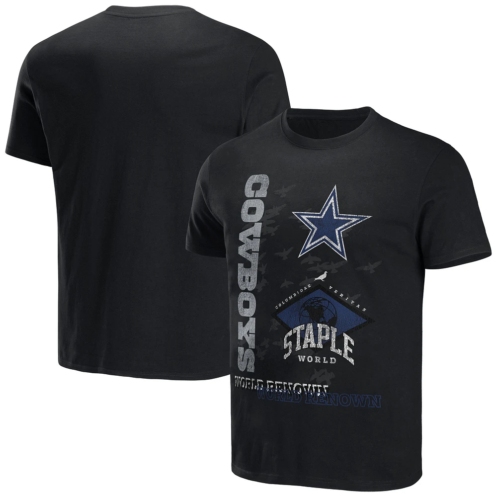 T-shirt de renommée mondiale NFL x Staple Dallas Cowboys pour homme