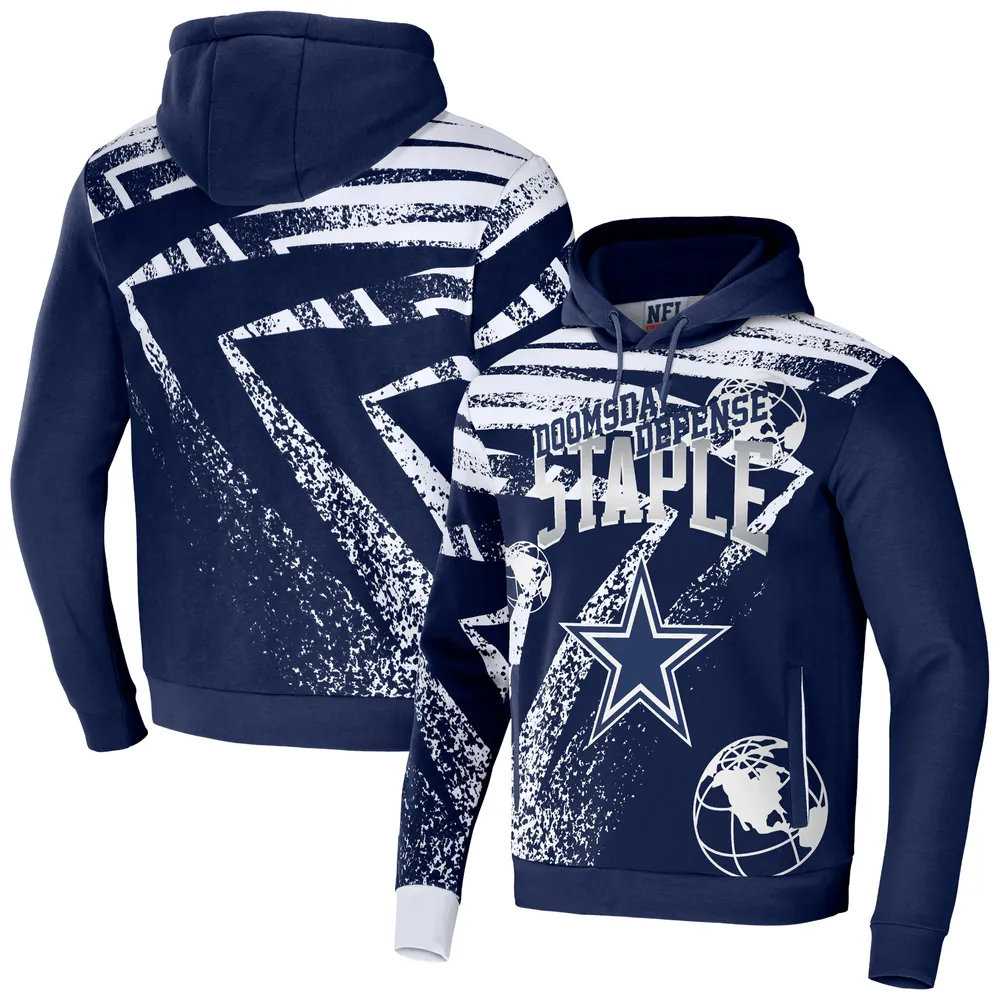 Lids Dallas Cowboys NFL x Staple All Over Print Pullover Hoodie