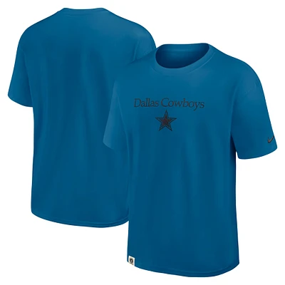 T-shirt Nike bleu Dallas Cowboys Glory Max90 pour homme