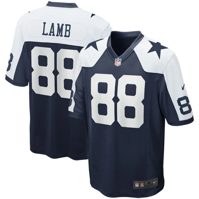 Men's Nike CeeDee Lamb White Dallas Cowboys 2nd Alternate Legend