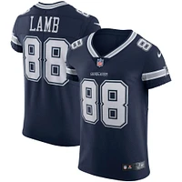 Maillot Nike CeeDee Lamb Navy Dallas Cowboys Vapor Elite pour homme