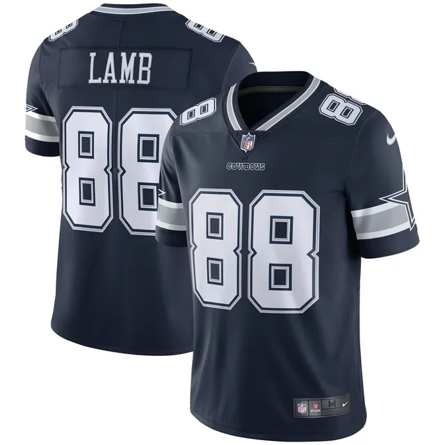 Men's Nike CeeDee Lamb Navy Dallas Cowboys Vapor F.U.S.E. Limited Jersey Size: Small