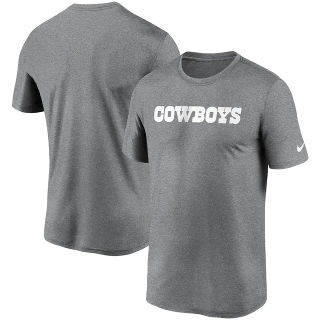 Dallas Cowboys Nike Legend Team Practice Performance T-Shirt - Gray