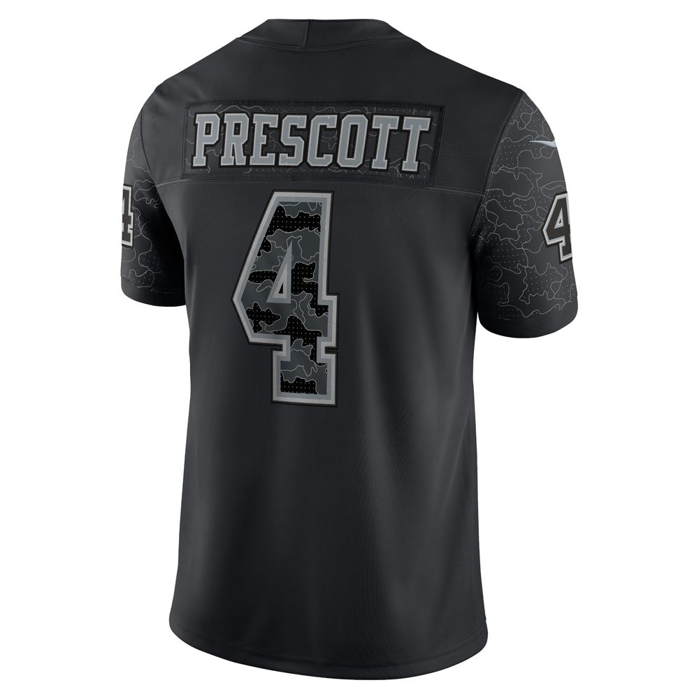 black dallas cowboys rflctv limited jersey