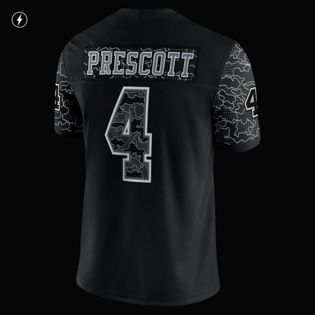 NFL Dallas Cowboys Salute to Service (Dak Prescott) Men's Limited Football  Jersey