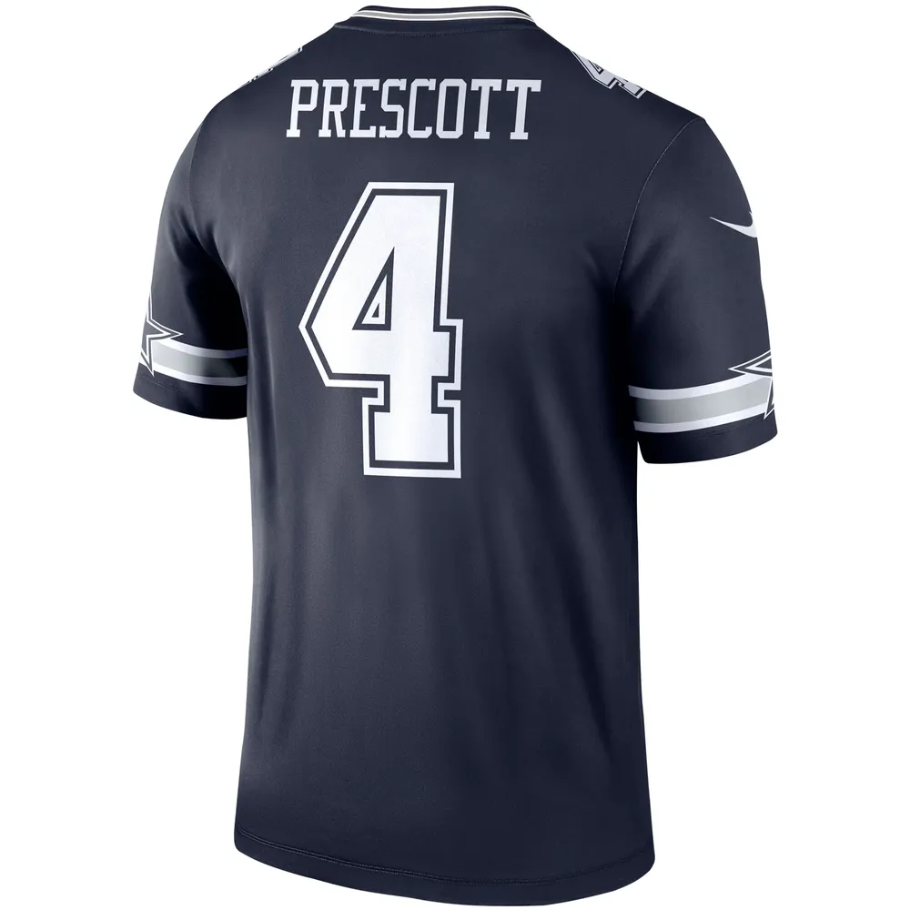 Fanatics Men's Dak Prescott Navy Dallas Cowboys Jersey