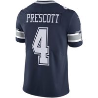 Men's Nike Dak Prescott Navy Dallas Cowboys Limited - Jersey