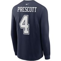 : Men's Dak Prescott Navy Dallas Cowboys Jersey