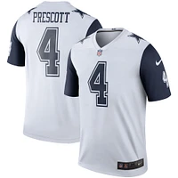 Haut de performance Nike Dak Prescott pour homme, blanc, Dallas Cowboys Alternate Legend Player