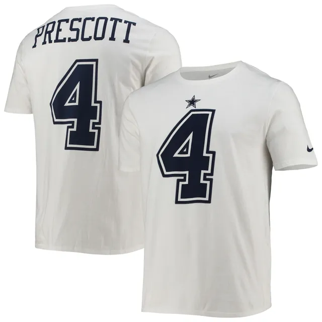 Youth Nike Dak Prescott Olive Dallas Cowboys 2022 Salute to Service Name & Number T-Shirt Size: Small