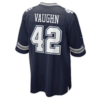 Maillot de match Nike Deuce Vaughn pour hommes, bleu marine, Dallas Cowboys