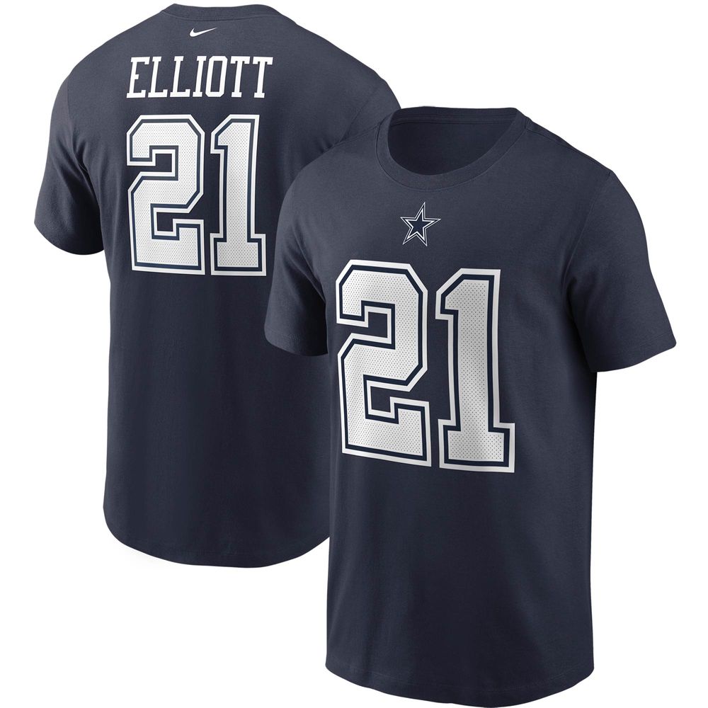 Men's Nike Navy Dallas Cowboys Custom Game Jersey